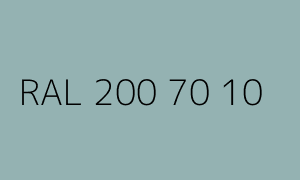 Kleur RAL 200 70 10
