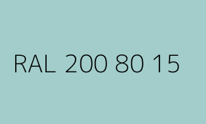 Kleur RAL 200 80 15
