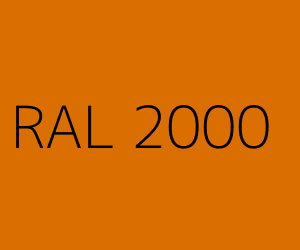 Kleur RAL 2000 GEELORANJE