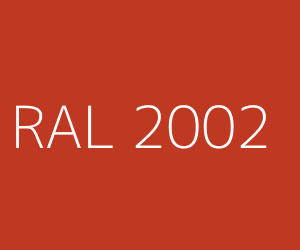 Kleur RAL 2002 VERMILJOEN
