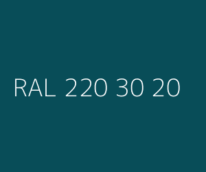 Kleur RAL 220 30 20 