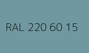 Kleur RAL 220 60 15