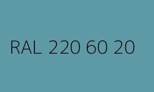 Kleur RAL 220 60 20
