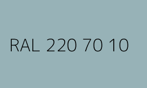 Kleur RAL 220 70 10