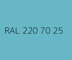 Kleur RAL 220 70 25 