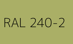 Kleur RAL 240-2
