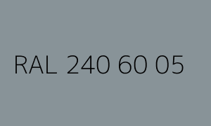 Kleur RAL 240 60 05