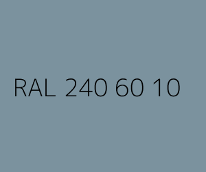 Kleur RAL 240 60 10 