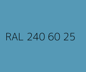 Kleur RAL 240 60 25 