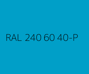Kleur RAL 240 60 40-P 