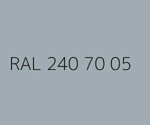 Kleur RAL 240 70 05 