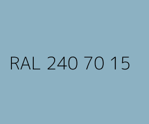 Kleur RAL 240 70 15 