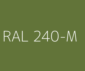 Kleur RAL 240-M 