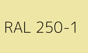 Kleur RAL 250-1