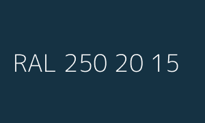 Kleur RAL 250 20 15