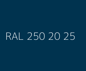 Kleur RAL 250 20 25 