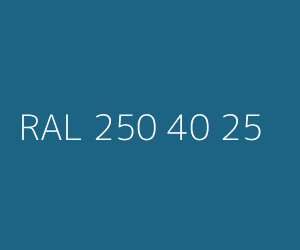 Kleur RAL 250 40 25 