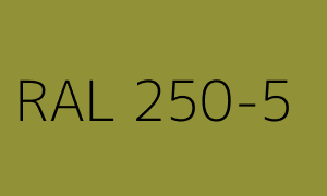 Kleur RAL 250-5