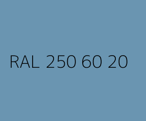 Kleur RAL 250 60 20 