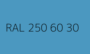 Kleur RAL 250 60 30
