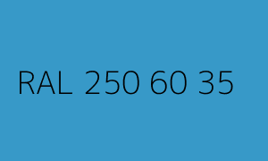 Kleur RAL 250 60 35
