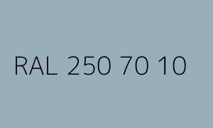 Kleur RAL 250 70 10