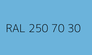 Kleur RAL 250 70 30