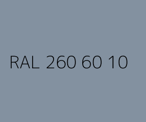 Kleur RAL 260 60 10 