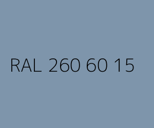 Kleur RAL 260 60 15 