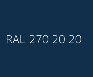 Kleur RAL 270 20 20 