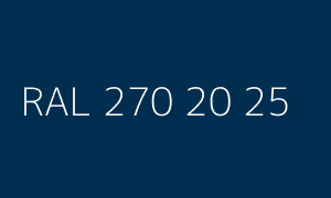 Kleur RAL 270 20 25