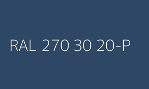Kleur RAL 270 30 20-P