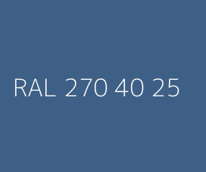 Kleur RAL 270 40 25 