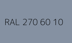 Kleur RAL 270 60 10