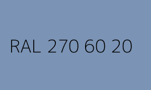 Kleur RAL 270 60 20