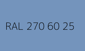 Kleur RAL 270 60 25