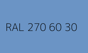 Kleur RAL 270 60 30