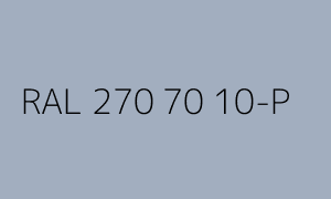 Kleur RAL 270 70 10-P