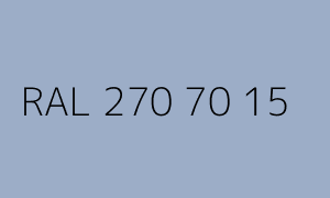 Kleur RAL 270 70 15