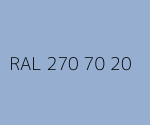 Kleur RAL 270 70 20 
