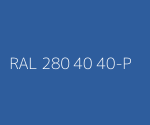 Kleur RAL 280 40 40-P 