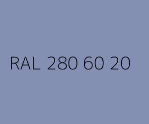 Kleur RAL 280 60 20 