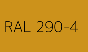 Kleur RAL 290-4