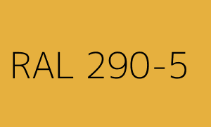 Kleur RAL 290-5