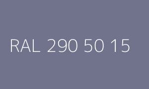 Kleur RAL 290 50 15