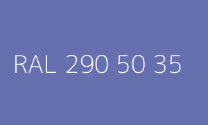Kleur RAL 290 50 35