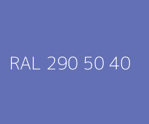 Kleur RAL 290 50 40 