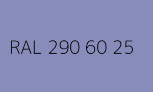 Kleur RAL 290 60 25