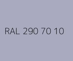 Kleur RAL 290 70 10 