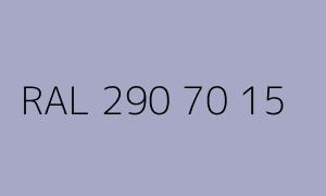 Kleur RAL 290 70 15